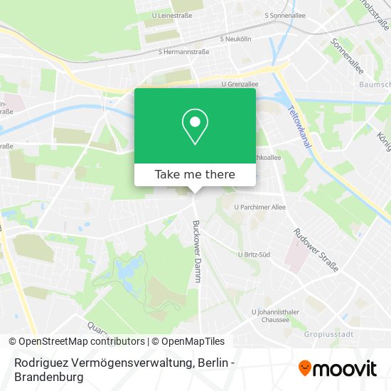 Rodriguez Vermögensverwaltung map