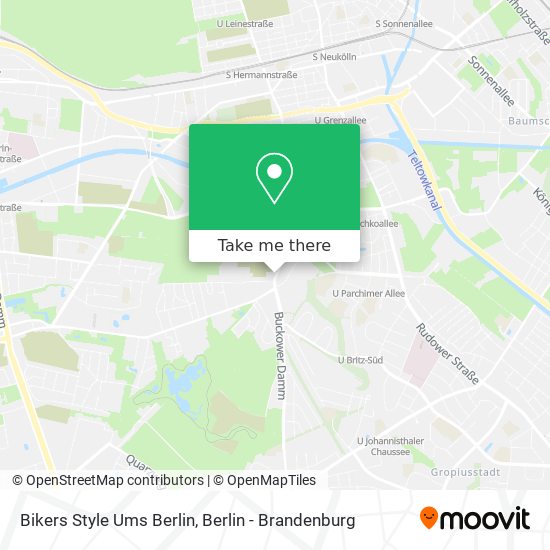 Карта Bikers Style Ums Berlin