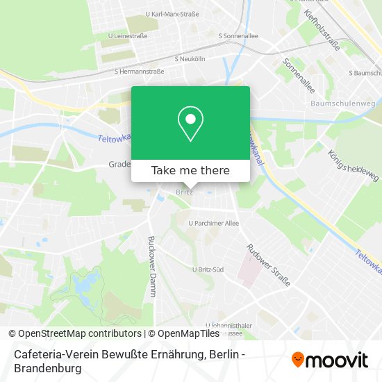 Cafeteria-Verein Bewußte Ernährung map
