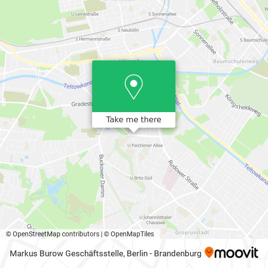 Markus Burow Geschäftsstelle map