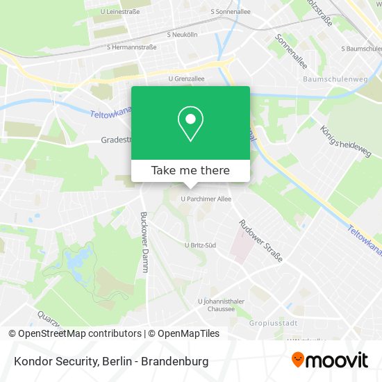 Kondor Security map