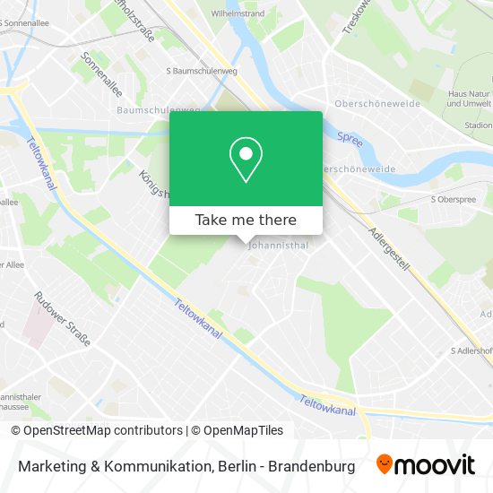 Карта Marketing & Kommunikation