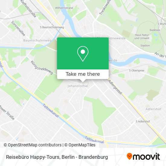 Reisebüro Happy-Tours map