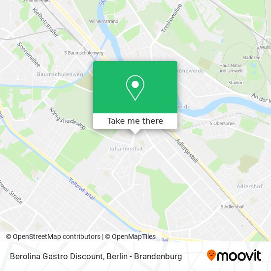 Карта Berolina Gastro Discount