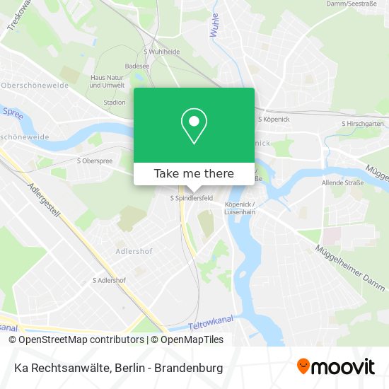 Ka Rechtsanwälte map