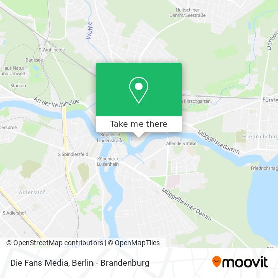 Die Fans Media map