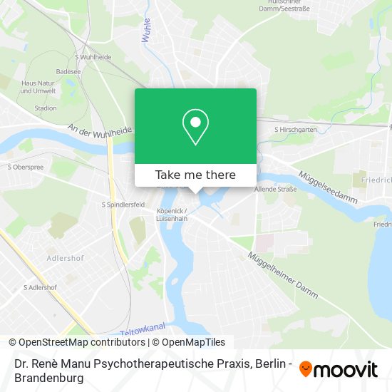 Карта Dr. Renè Manu Psychotherapeutische Praxis