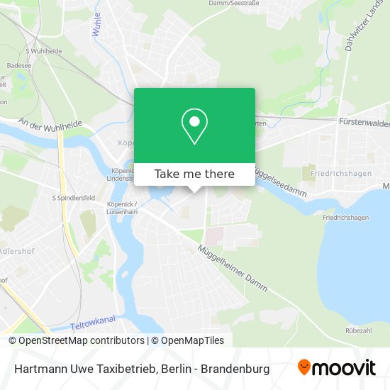 Hartmann Uwe Taxibetrieb map
