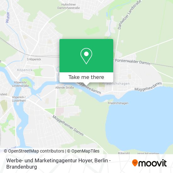 Werbe- und Marketingagentur Hoyer map