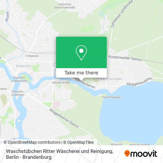 Waschstübchen Ritter Wäscherei und Reinigung map