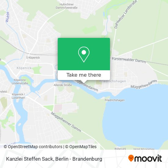 Kanzlei Steffen Sack map