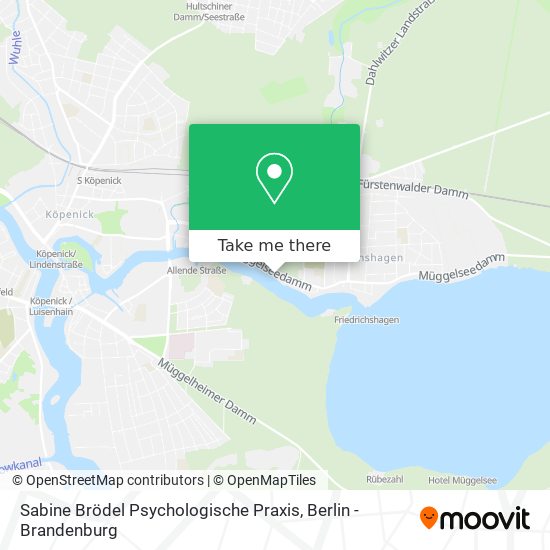 Sabine Brödel Psychologische Praxis map
