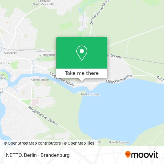 NETTO map