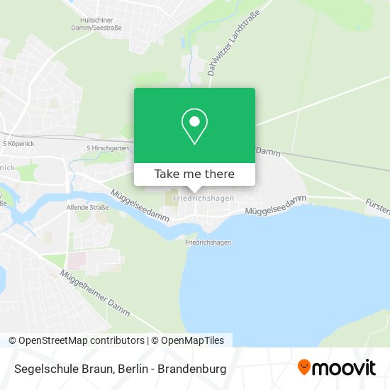 Segelschule Braun map
