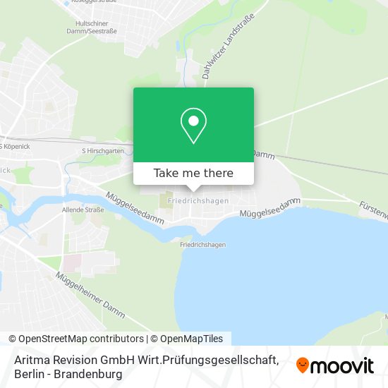 Карта Aritma Revision GmbH Wirt.Prüfungsgesellschaft