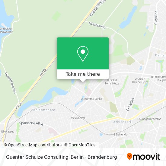 Guenter Schulze Consulting map