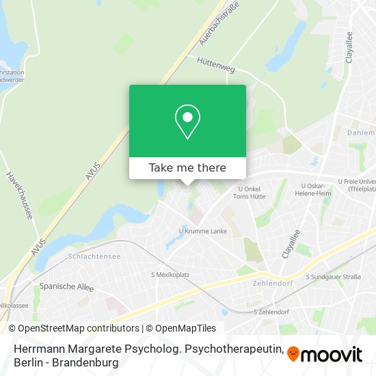 Herrmann Margarete Psycholog. Psychotherapeutin map