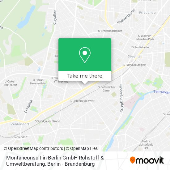 Montanconsult in Berlin GmbH Rohstoff & Umweltberatung map