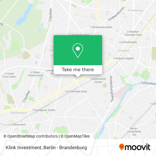 Klink Investment map