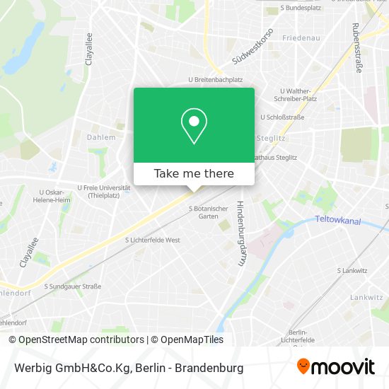 Werbig GmbH&Co.Kg map