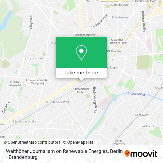 Weithöner Journalism on Renewable Energies map