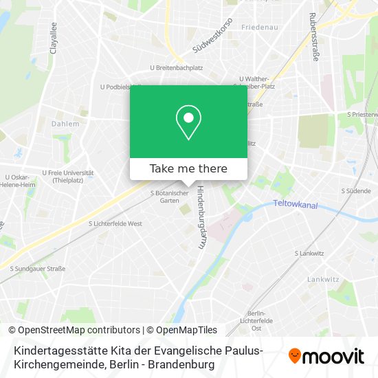 Kindertagesstätte Kita der Evangelische Paulus-Kirchengemeinde map