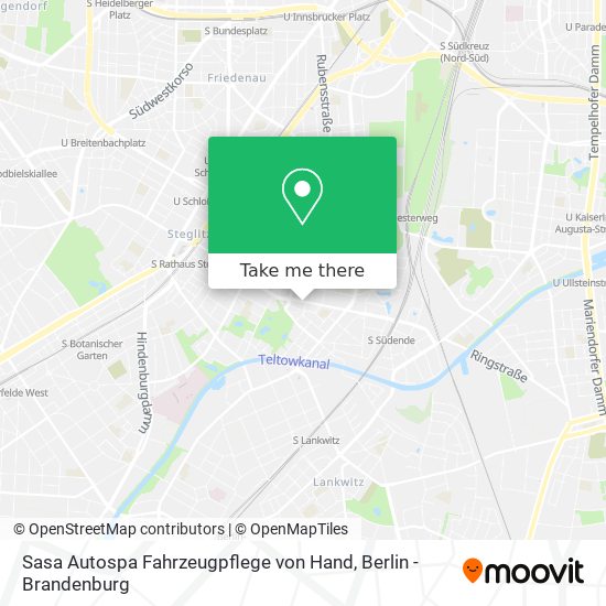 Sasa Autospa Fahrzeugpflege von Hand map