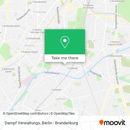 Dampf Verwaltungs map