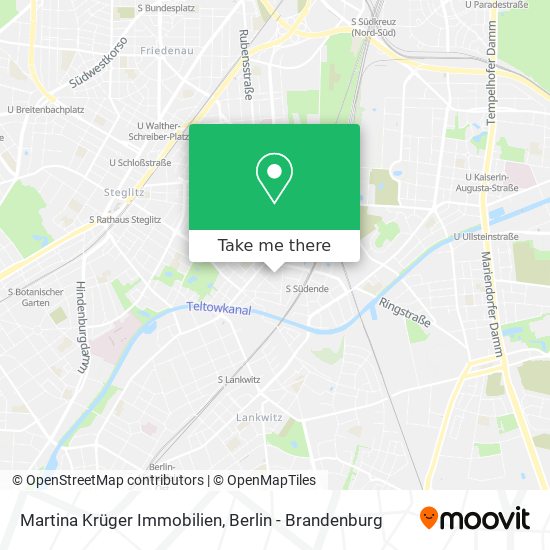 Martina Krüger Immobilien map