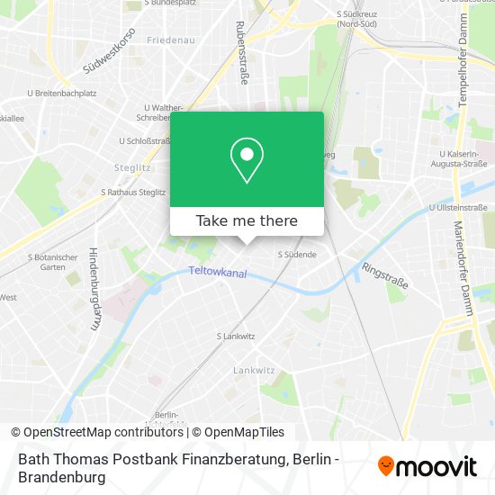 Bath Thomas Postbank Finanzberatung map
