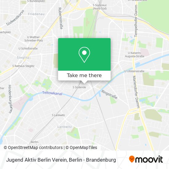 Jugend Aktiv Berlin Verein map