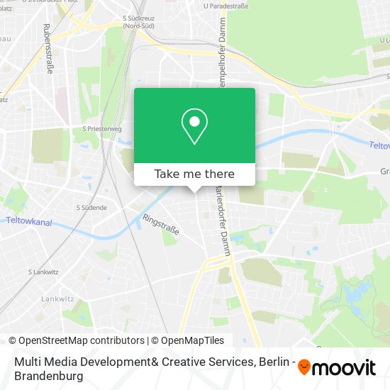 Multi Media Development& Creative Services map