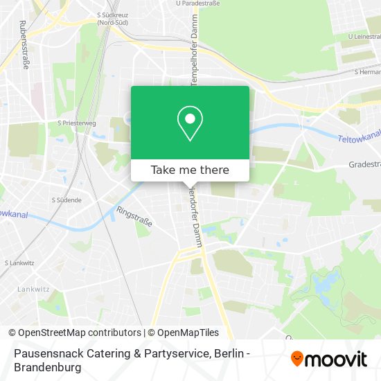 Pausensnack Catering & Partyservice map