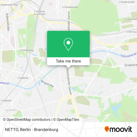 NETTO map
