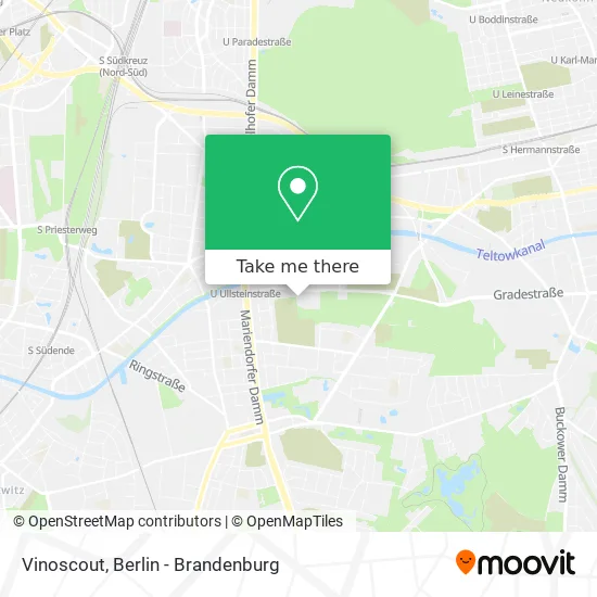 Карта Vinoscout