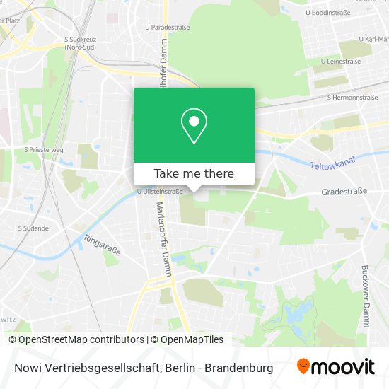 Nowi Vertriebsgesellschaft map