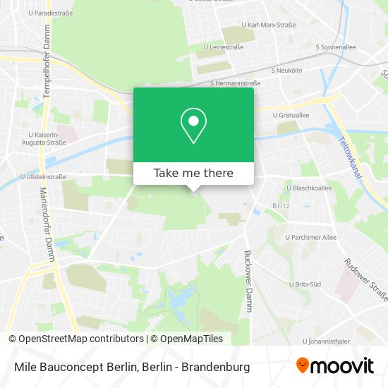 Карта Mile Bauconcept Berlin