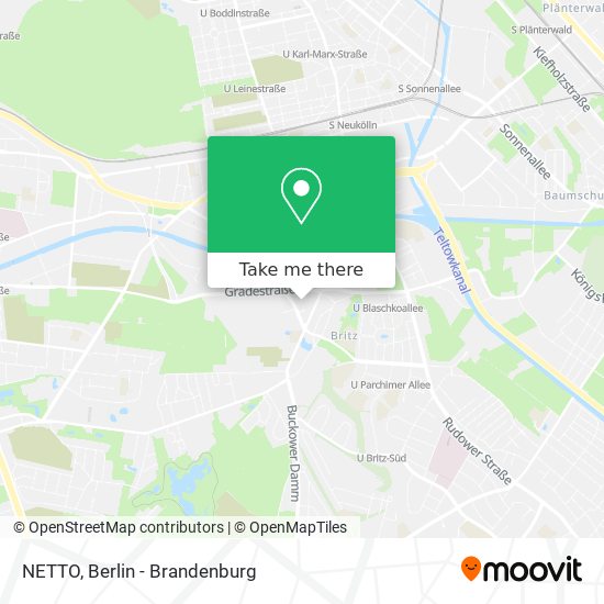 NETTO map