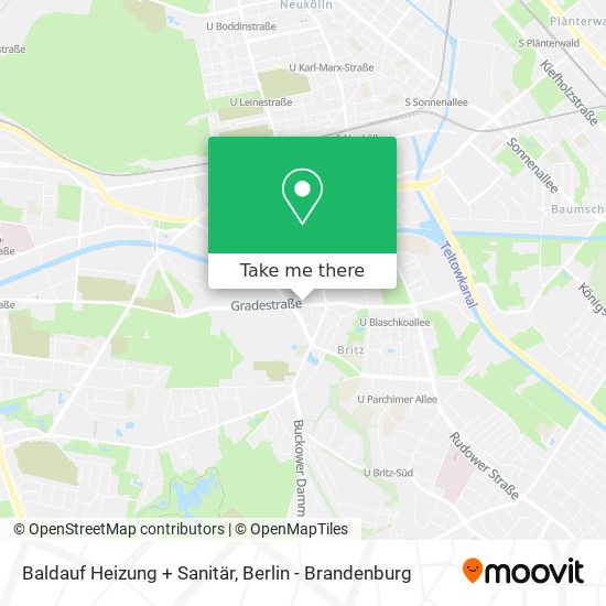 Baldauf Heizung + Sanitär map