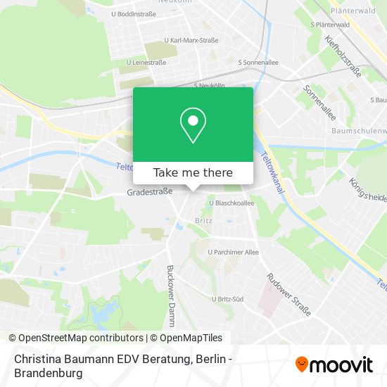 Christina Baumann EDV Beratung map