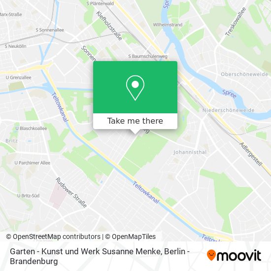 Карта Garten - Kunst und Werk Susanne Menke