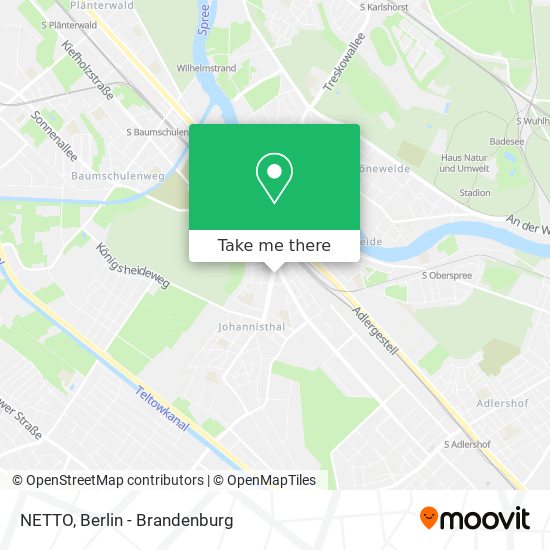 NETTO map