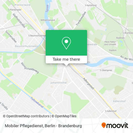 Mobiler Pflegedienst map