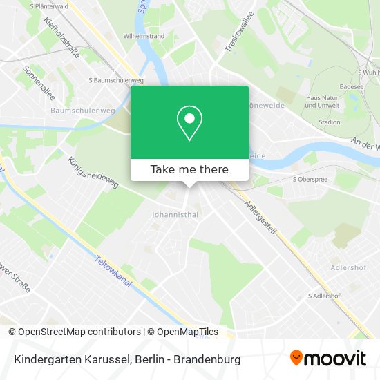 Kindergarten Karussel map