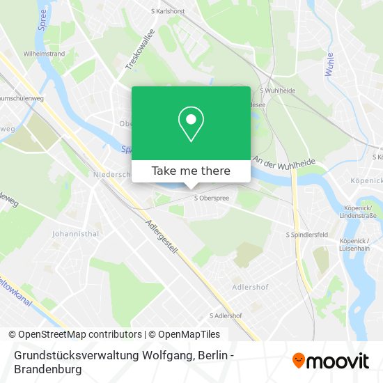 Карта Grundstücksverwaltung Wolfgang