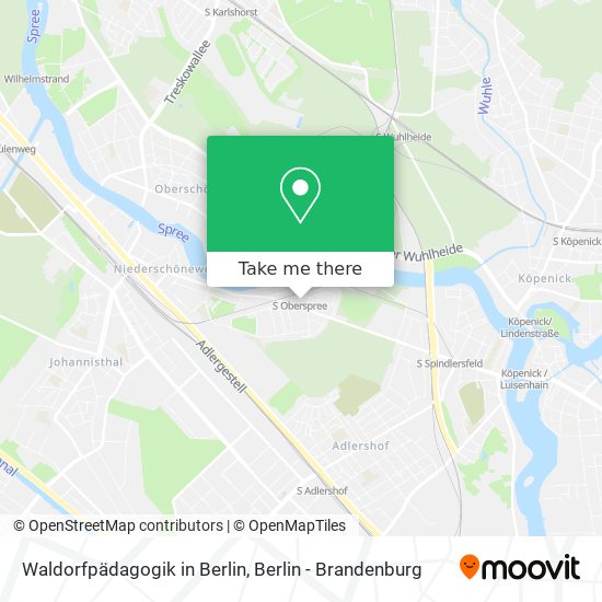 Waldorfpädagogik in Berlin map