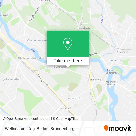 Wellnessmaßag map