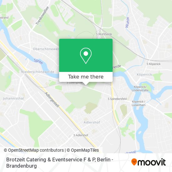 Карта Brotzeit Catering & Eventservice F & P