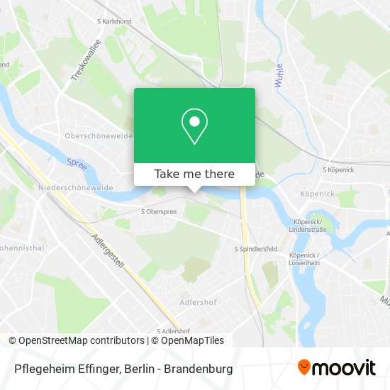 Карта Pflegeheim Effinger