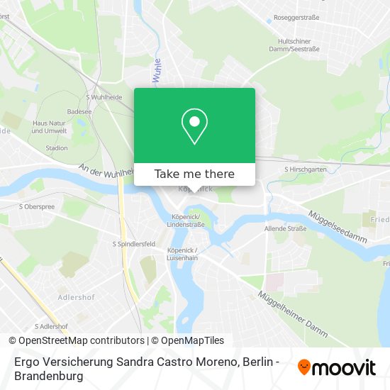 Ergo Versicherung Sandra Castro Moreno map